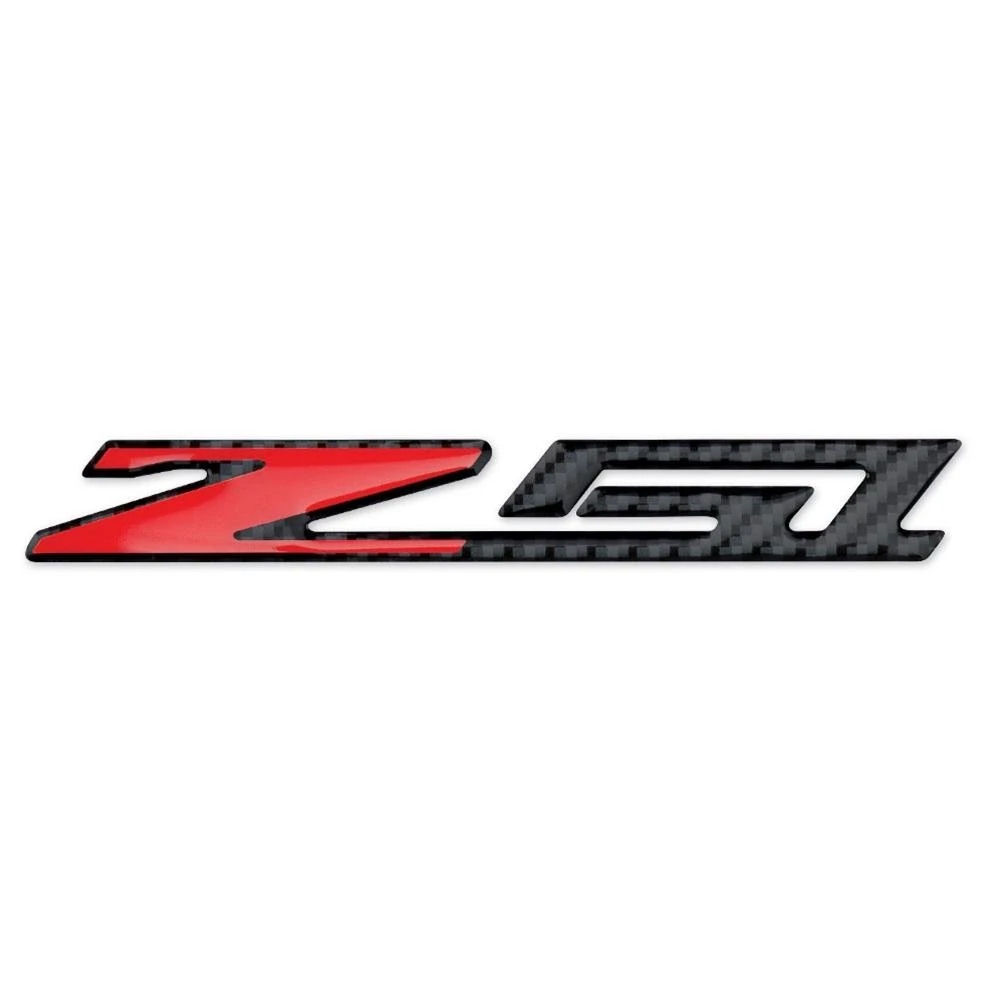 Decal - 3D Z51 Carbon (76mm) 14-19 Chevy Corvette