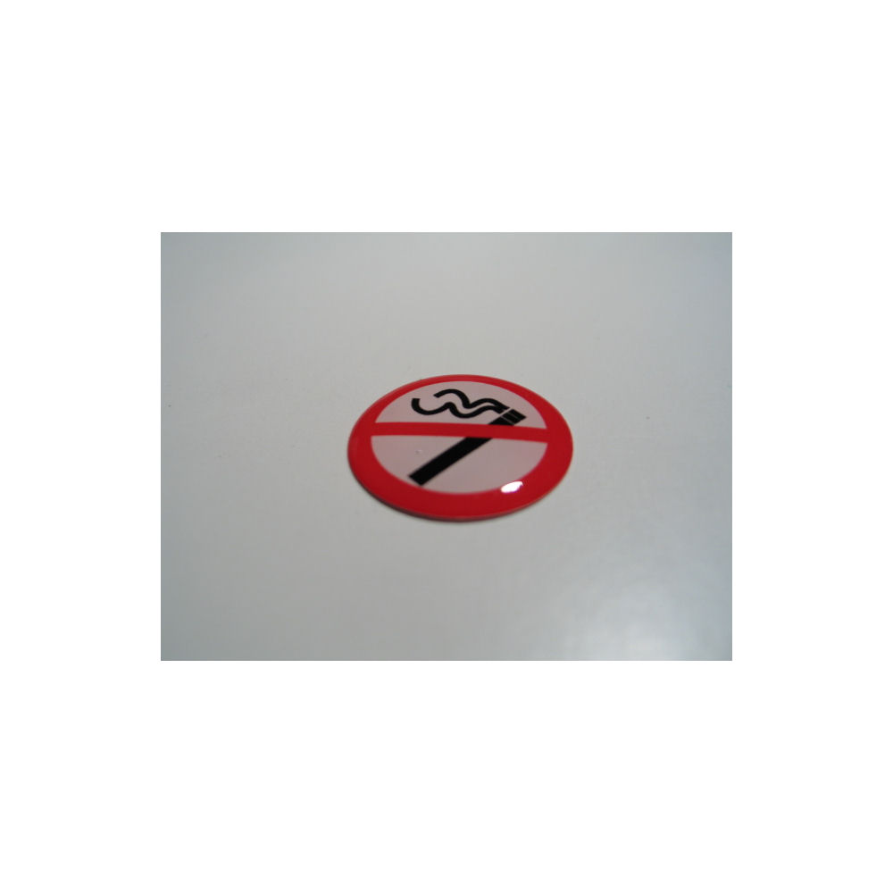 Decal - Diamond (23mm) No Smoking Sign
