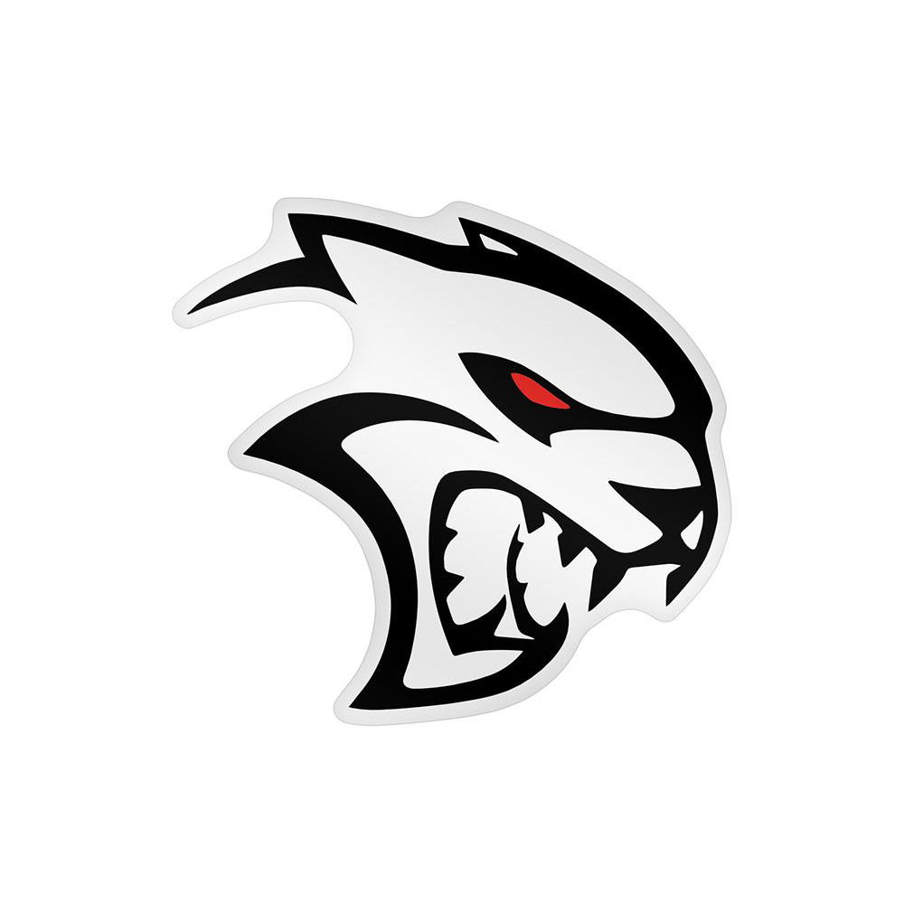 Decal - Dodge SRT� HellCat Redeye (white) 60x64mm