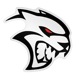 Dodge SRT� HellCat Sticker (60x64mm) Challenger/Charger