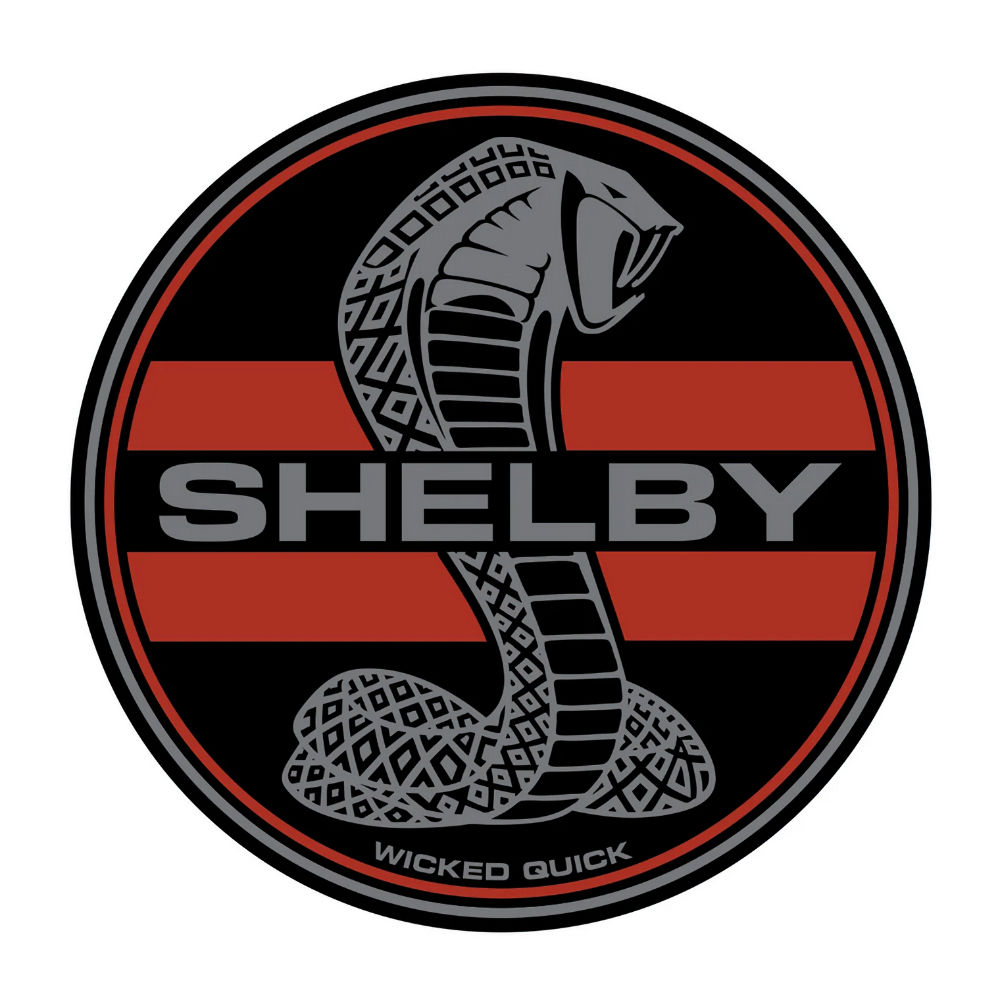 Decal - SHELBY Snake Stripes (76mm) 07-23 Shelby