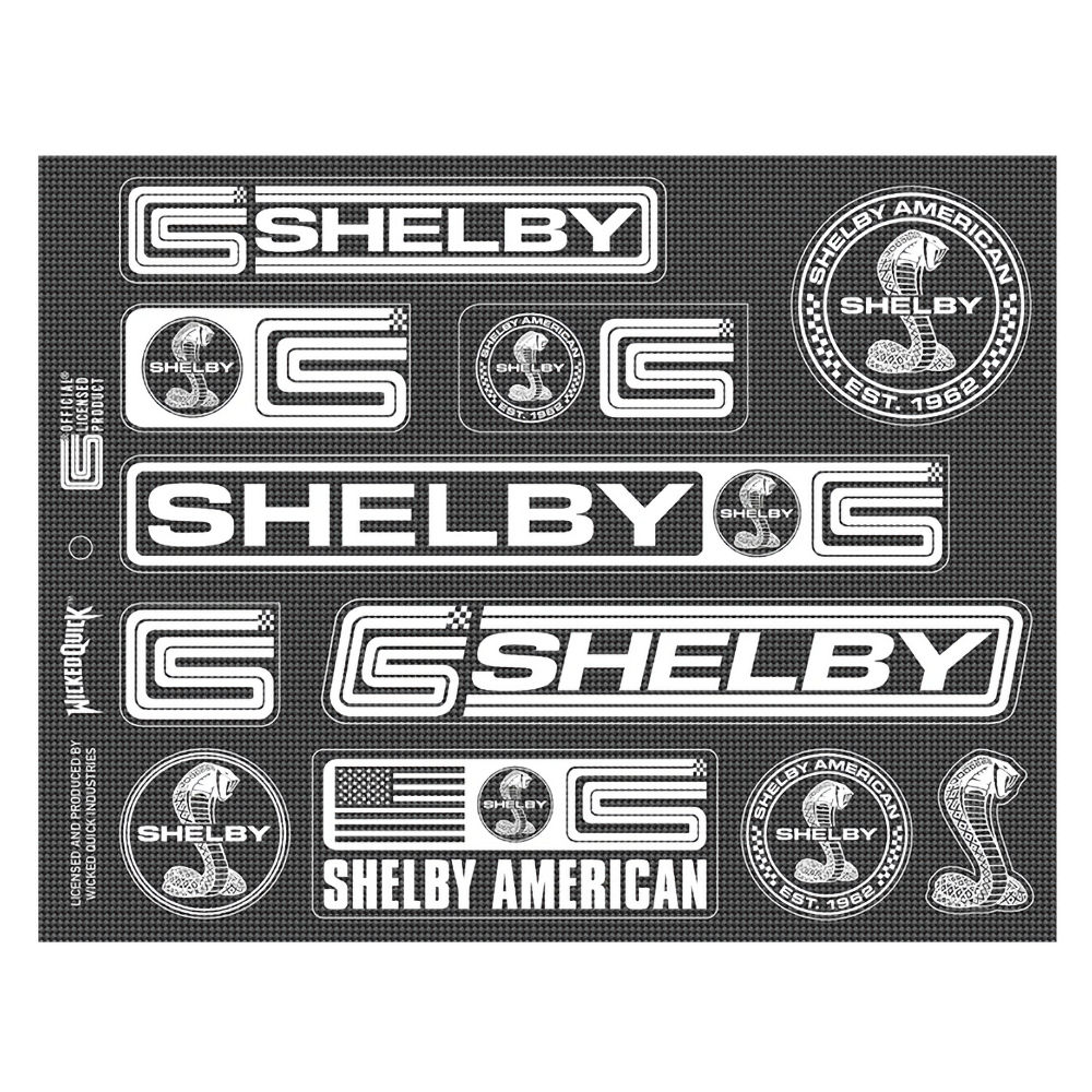 Decal - Shelby Snake Karbon (11 Sticker) 07-23 Shelby