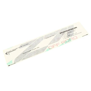 Z71 Off-Road Decal (black/red) for 1989-1998 GM Trucks