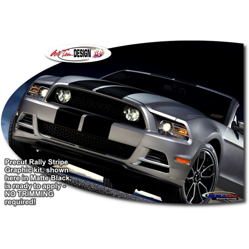 Decals - Rally Stripes (06) 13-14 Ford Mustang Coupe