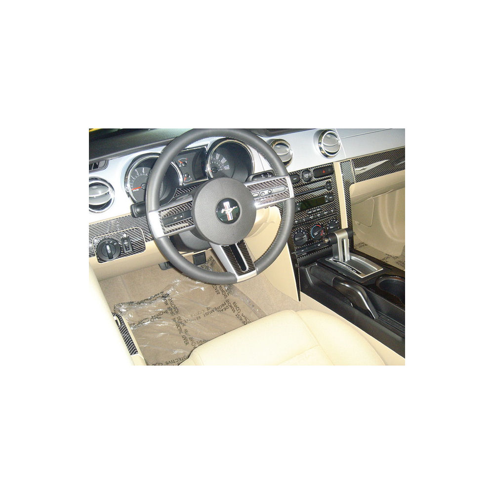 Dekorblenden-Kit B (Karbon) 05-09 Ford Mustang Cabrio