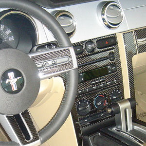 Echt-Karbon Dekorblenden Superior Dash f�r 2005-2009 Fo