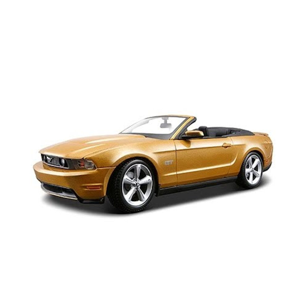 Die-Cast Model - 2010 Ford Mustang Convertible (gold) 1/18