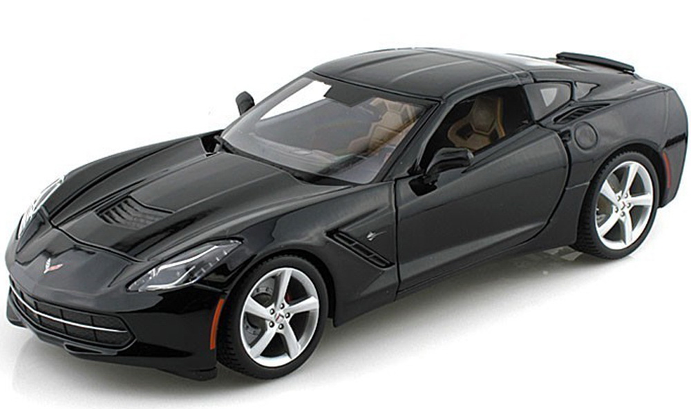Die-Cast Model - 2014 Chevy Corvette Stingray (black) 1/18