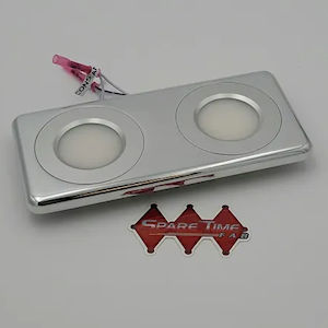 Billet LED Dome Light (polished) for 1988-98 GM Trucks