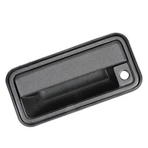 Repro Front Door Handle LH Black from LMC for 1995-1999 GM Trucks SUV