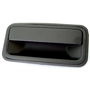 Repro Rear Door Handle RH Black from LMC for 1992-1994 GM Trucks Crew Cab