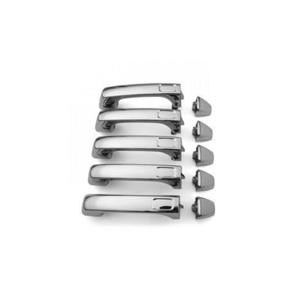 Door Handles Outer ABS 5x (Chrome) 05-10 Hummer H3