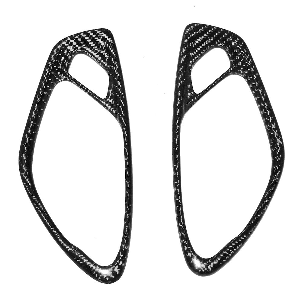Door Lever Inserts (Carbon) 16-24 Chevy Camaro