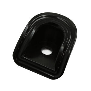 UPR Billet Door Pin Surround Bezels (black) for 2005-2014 Ford Mustang