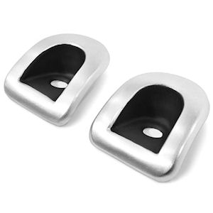 Drake Billet Door Pin Bezels for 2005-2014 Ford Mustang