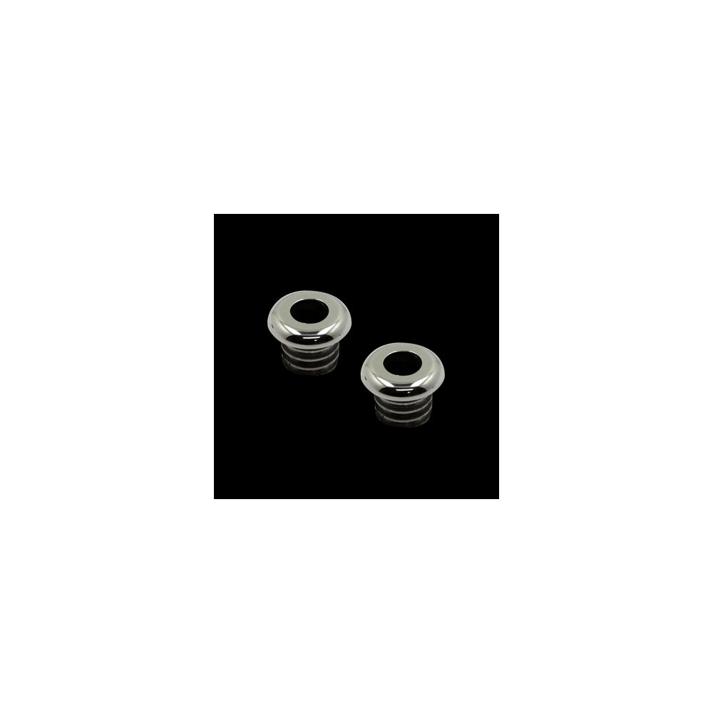 Door Lock Pin Bezels Billet (polished) 10-15 Chevy Camaro