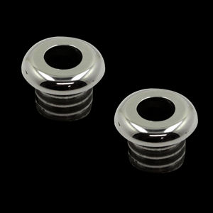 UPR Billet Door Pin Surround Bezels (polished) 2010-2015 Chevrolet Camaro