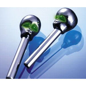 2x Foliatec Alien Art Door Lock Pins (ABS) for M3 Screw