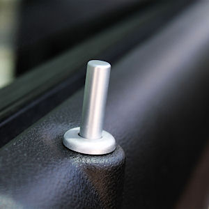 UPR Billet Door Lock Pins Bezels (Satin) 2010-2015 Chevrolet Camaro