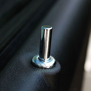 UPR Billet Door Lock Pins Bezels (polished) 2010-2015 Chevrolet Camaro