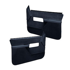 2x Inner Door Panel (dark-blue) 1990-1994 Chevy Trucks