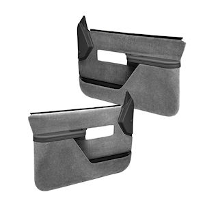2x Inner Door Panel (dark-gray) 1990-1994 Chevy Trucks