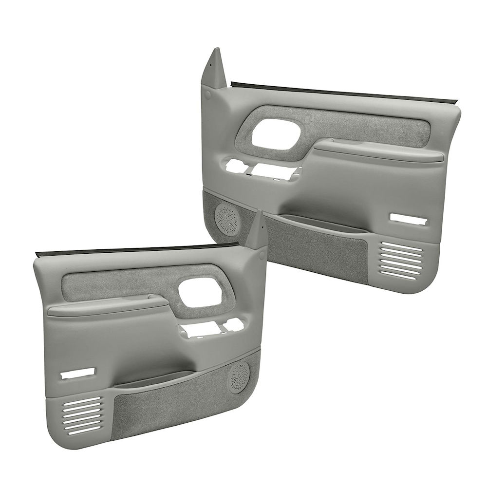 Door Panels LH/RH (Dark Gray) 95-99 GM Trucks/SUV