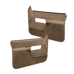 2x Inner Door Panel (light brown) 1990-94 Chevy Trucks