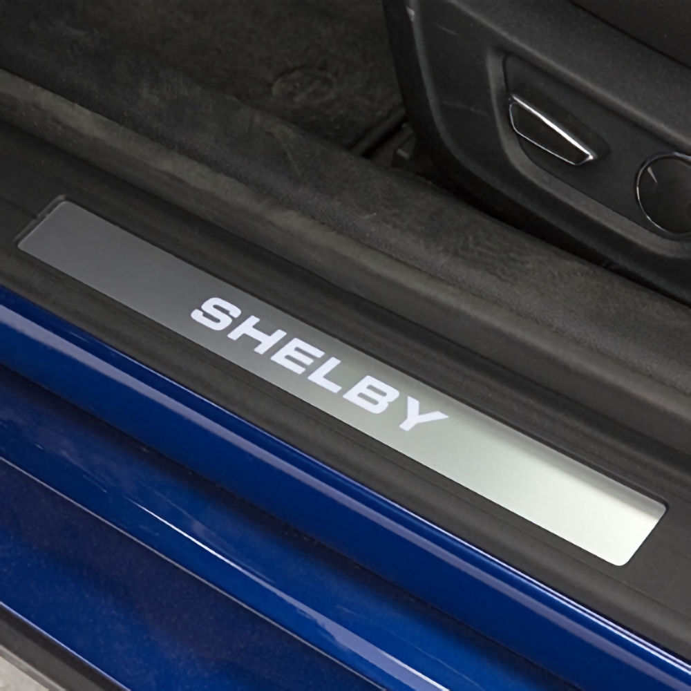 Door Sill Plates (ABS Plastic) 15-22 Shelby GT350/GT500