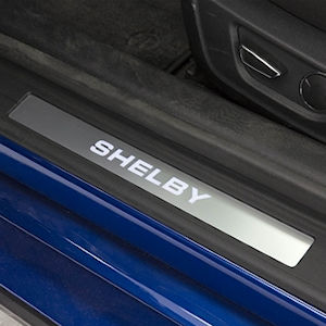 Shelby Door Sill Plates (LH/RH) for 15-22 Ford Mustang