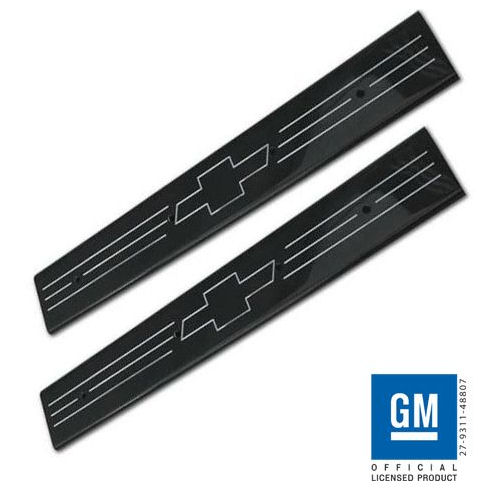 Door Sill Plates Bowtie B (Empire) 99-06 Chevy Trucks/SUV