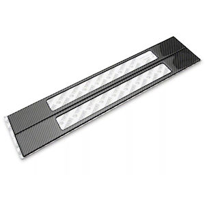 Carbon Fiber Door Sill Plates for 2015-23 Ford Mustang