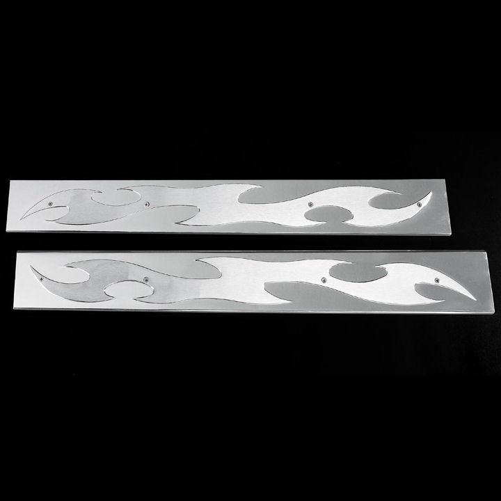 Door Sill Plates Flames (Empire) 07-14 Chevy Trucks/SUV