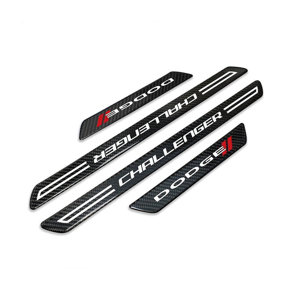 Door Sill Protector Plates (Carbon) 08-24 Challenger