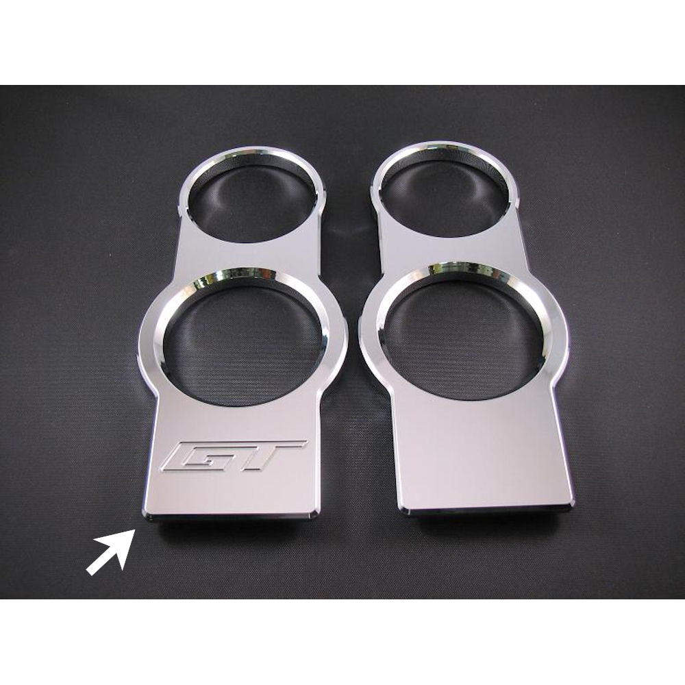 Dosenhalter-Blende (Chrom) 05-09 Ford Mustang GT