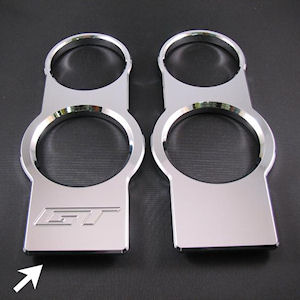 Dupont Dosenhalter-Rahmen Chrom (05-09 Ford Mustang GT) Dupont Dosenhalter-Rahmen Chrom (05-09 Ford Mustang GT)