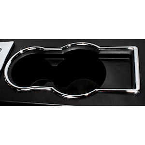 Verchromter Dosenhalter-Rahmen f�r 2005-09 Ford Mustang