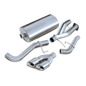 Auspuffanlage Sport \(poliert\) 02-06 Cadillac Escalade