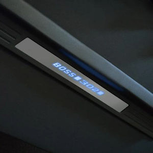 Einstiegsleisten LED blau f�r 2012-13 Ford Mustang Boss