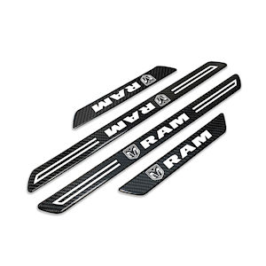 Karbon Einstiegsleisten Kick Plates f�r 94-18 Dodge RAM