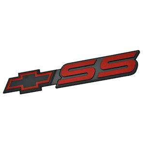 Chevy SS Bowtie Emblem (red) from GM for Chevrolet Cars