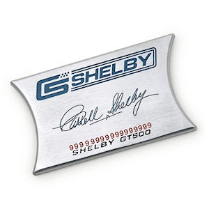 Carroll Shelby Signature Dash Plaque for 2007-2009 Shel