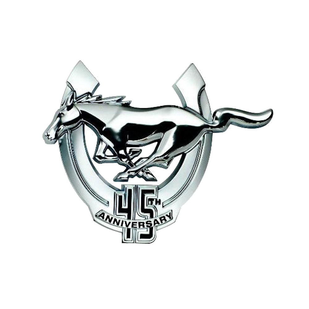 Emblem - Fender 45th LH (OEM) 2009 Ford Mustang