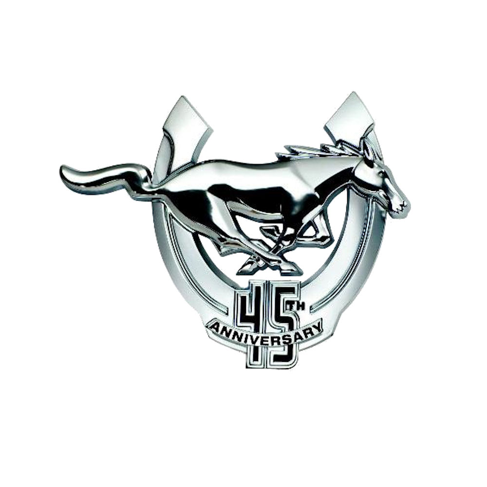 Emblem - Fender 45th RH (OEM) 2009 Ford Mustang