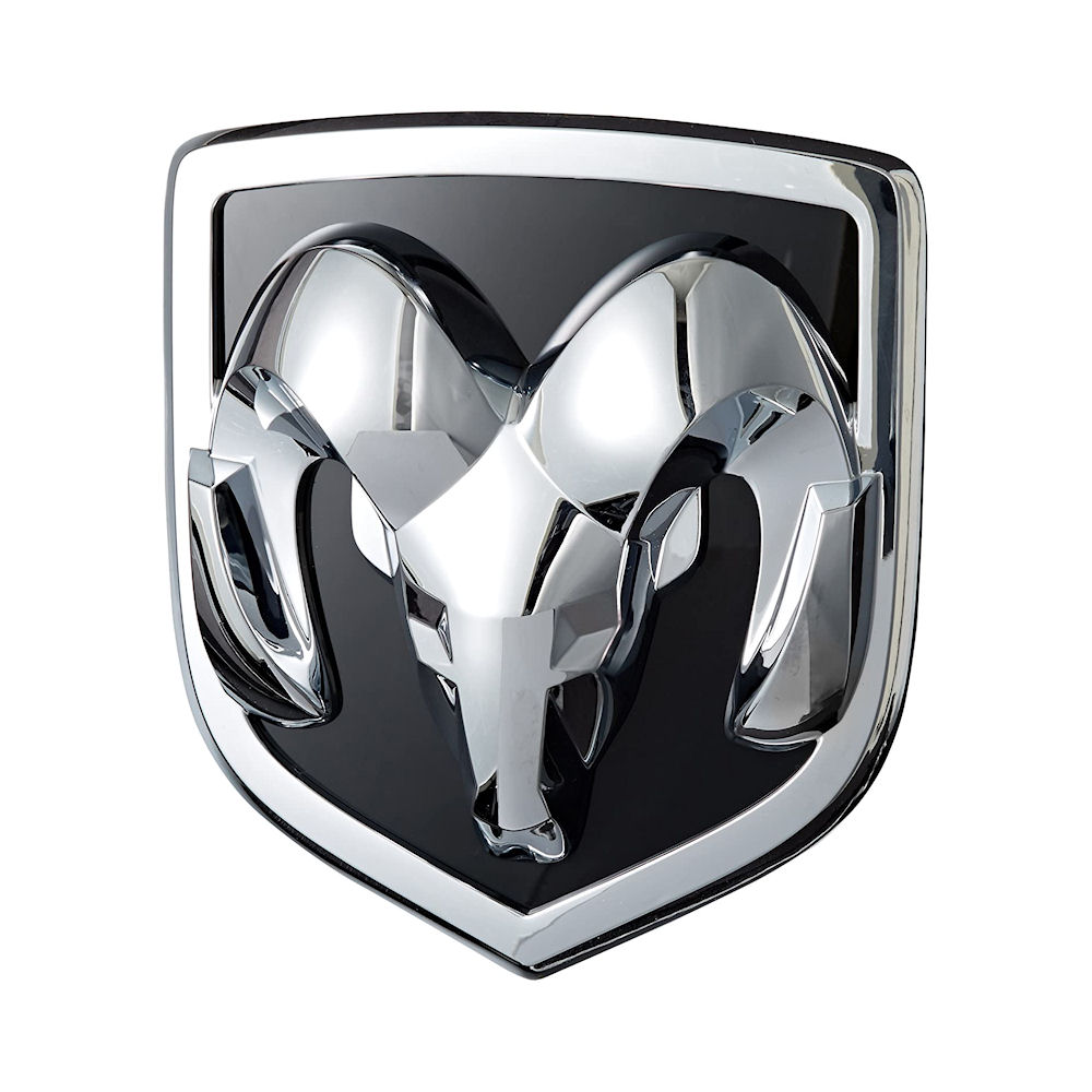 OEM Front Grille Emblem from Mopar for Trucks