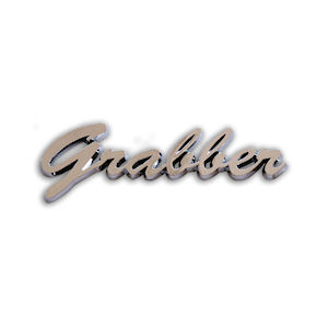 Grabber Schriftzug aus Kunststoff für Ford Mustang Grabber Schriftzug aus Kunststoff für Ford Mustang