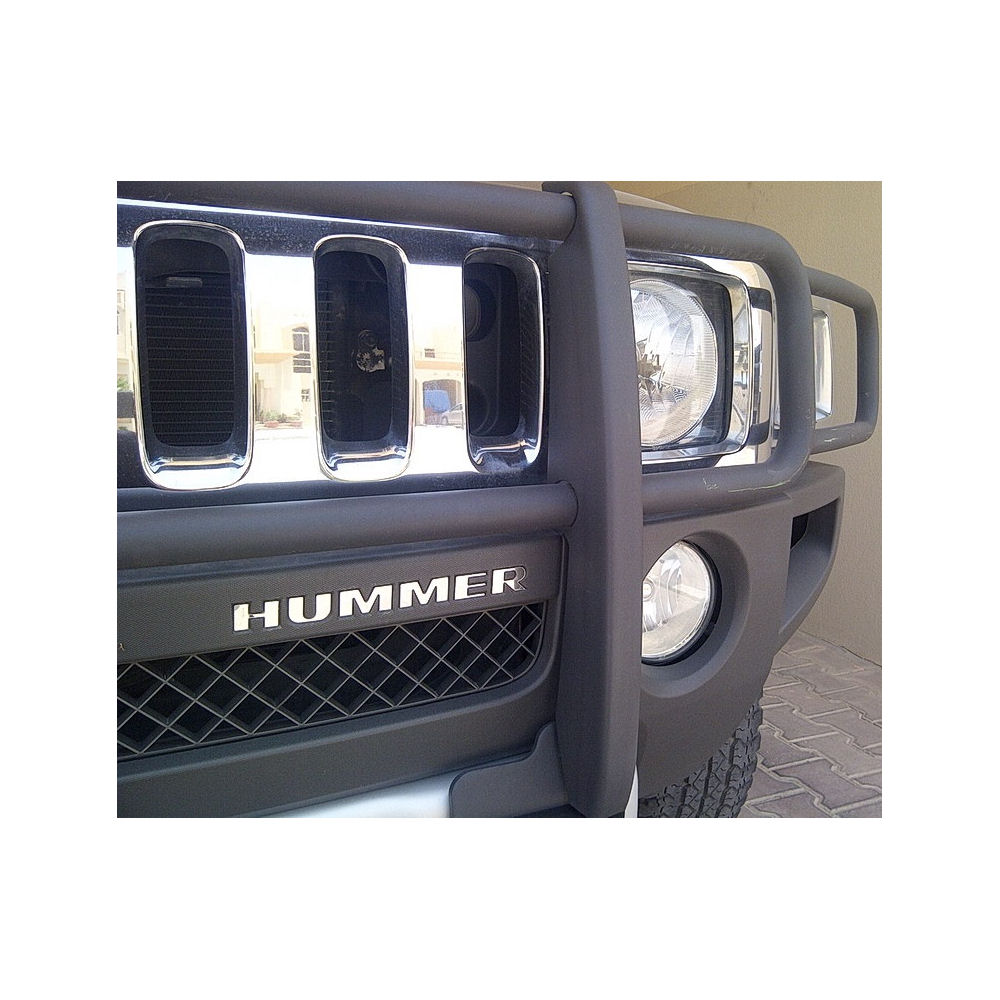 Emblem - HUMMER Front (Stainless) 05-10 Hummer H3