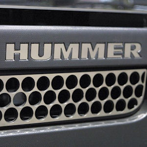 Hummer Lettering (Stainless Steel) for 05-10 Hummer H3