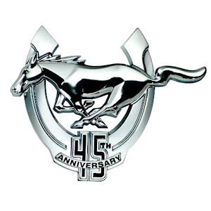 Motorcraft 45th Kotfl�gel-Emblem LH (2009 Ford Mustang)