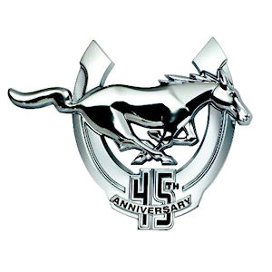 Motorcraft 45th Kotfl�gel-Emblem RH (2009 Ford Mustang)